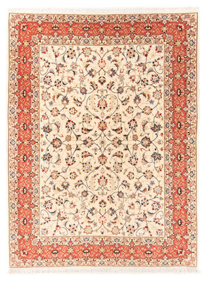 Persisk tæppe - Tabriz - Royal - 210 x 154 cm - creme