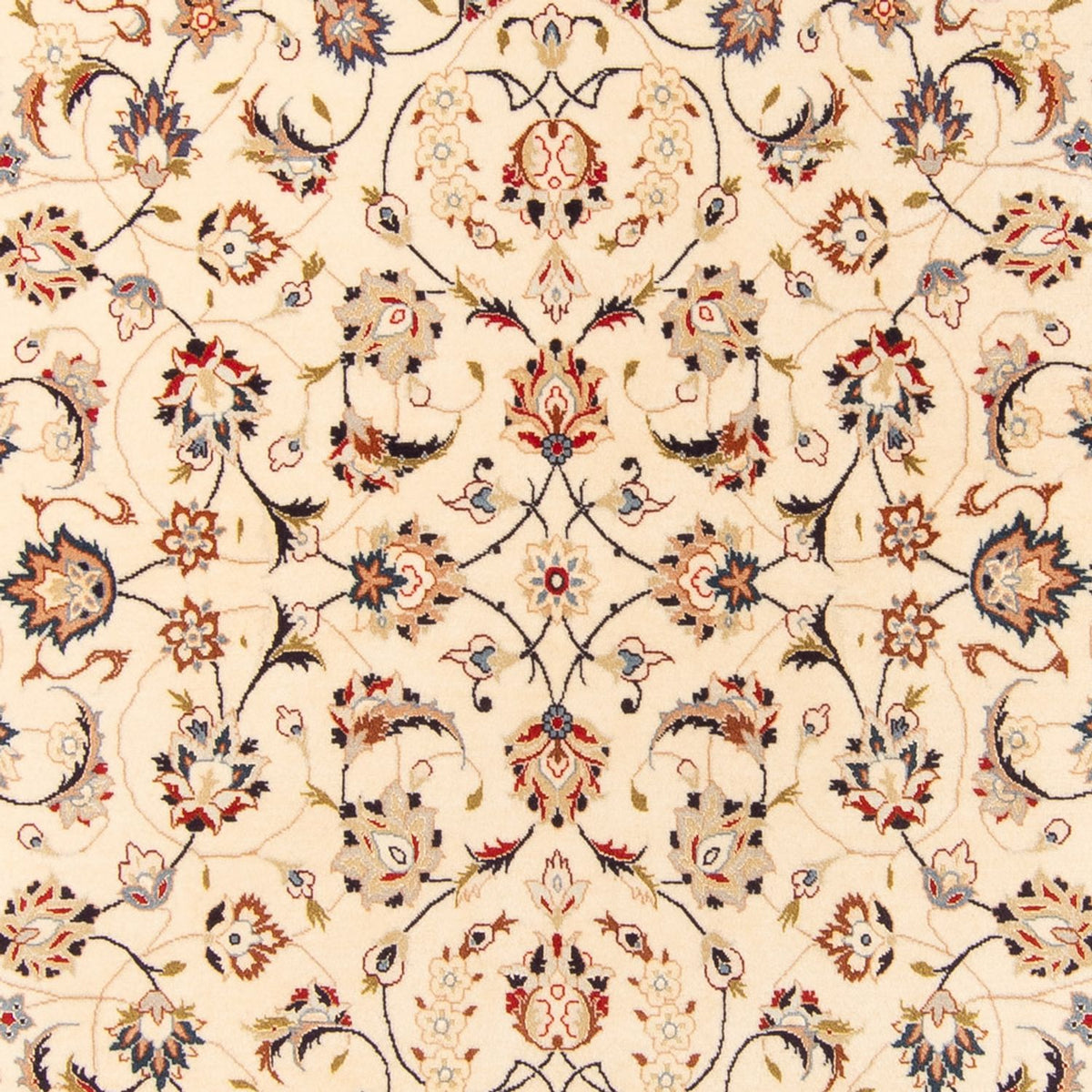 Persisk tæppe - Tabriz - Royal - 210 x 154 cm - creme