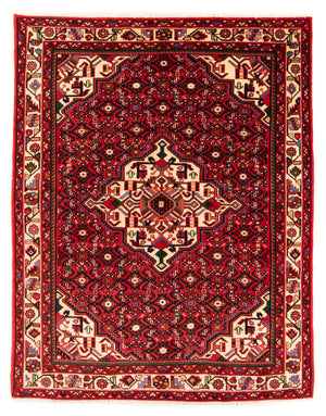 Persisk tæppe - Nomadisk - 198 x 153 cm - rød