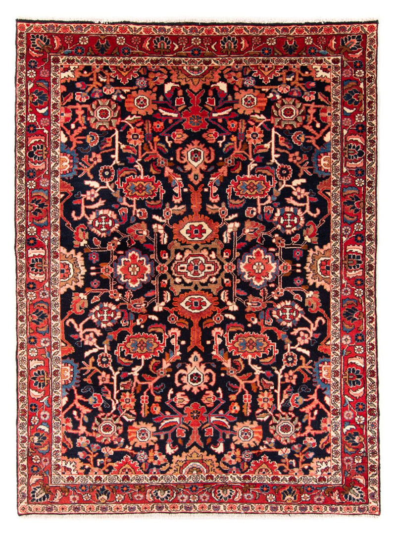 Persisk tæppe - Nomadisk - 220 x 157 cm - mørkeblå