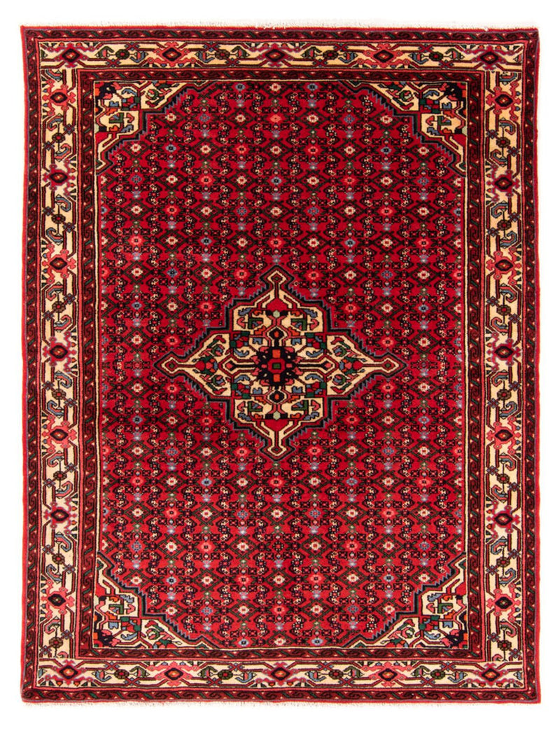 Persisk tæppe - Nomadisk - 207 x 154 cm - rød