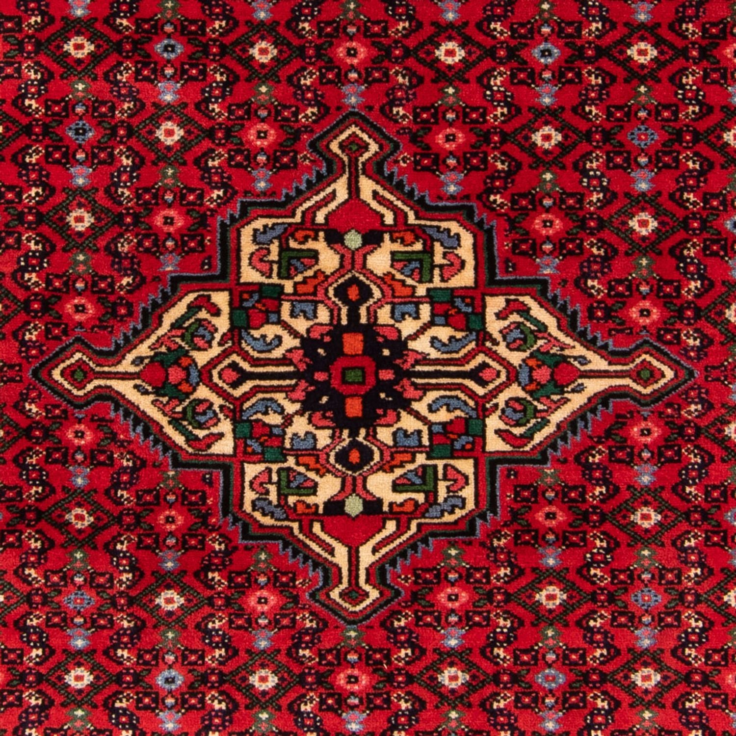 Persisk tæppe - Nomadisk - 207 x 154 cm - rød