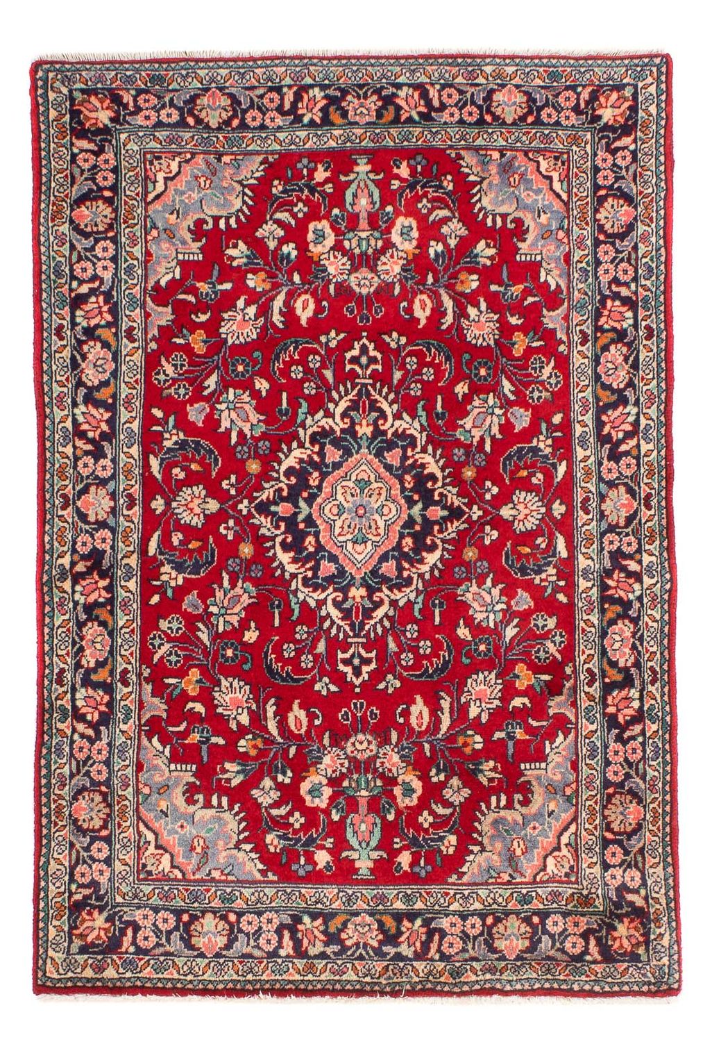 Persisk tæppe - Bijar - Royal - 125 x 81 cm - rød