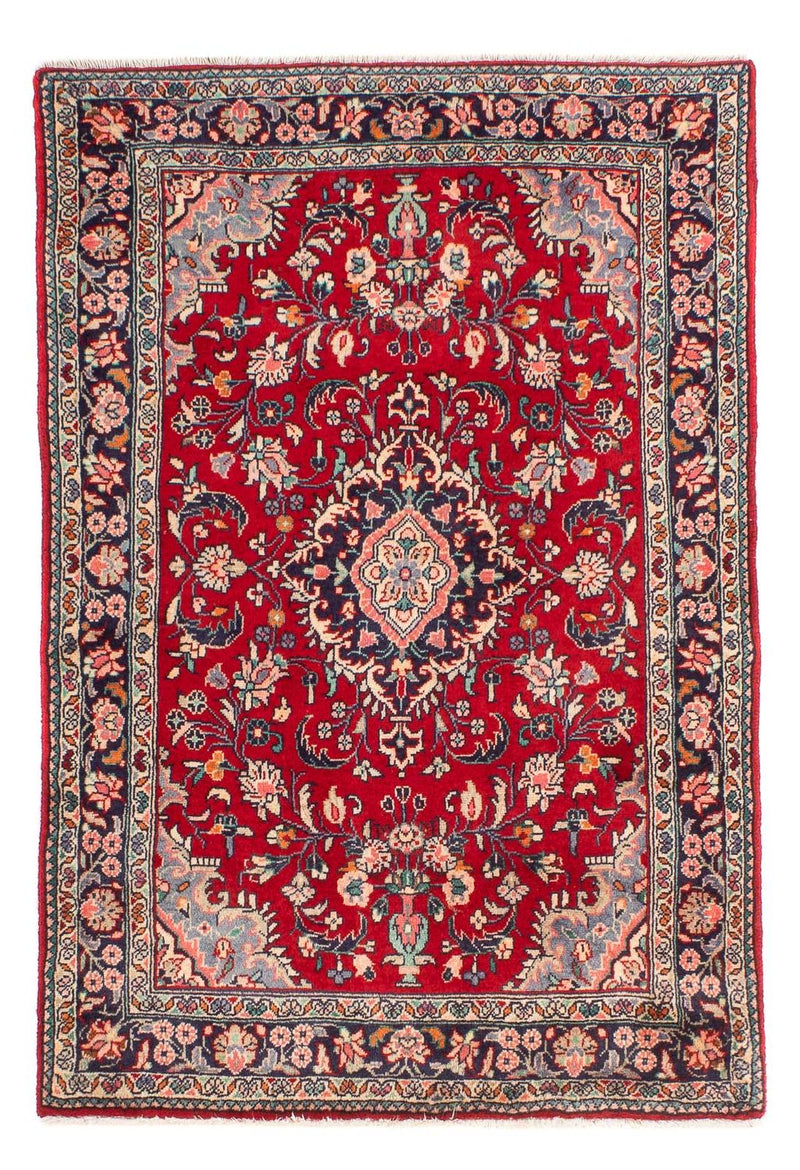 Persisk tæppe - Bijar - Royal - 125 x 81 cm - rød
