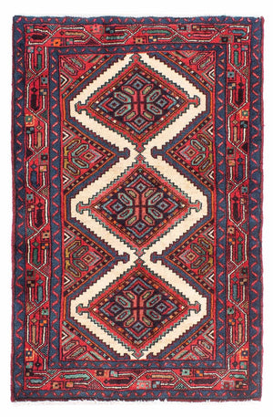 Persisk tæppe - Nomadisk - 116 x 76 cm - flerfarvet