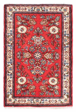 Persisk tæppe - Classic - 111 x 74 cm - rød