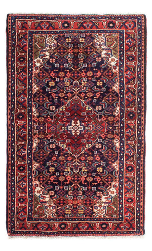 Persisk tæppe - Nomadisk - 138 x 83 cm - mørkeblå