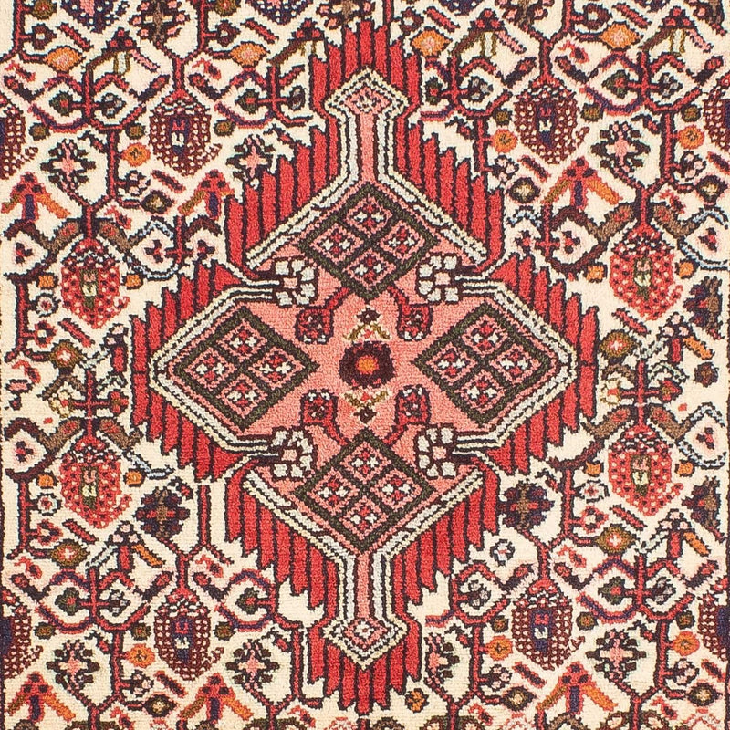 Persisk tæppe - Nomadisk - 131 x 72 cm - beige