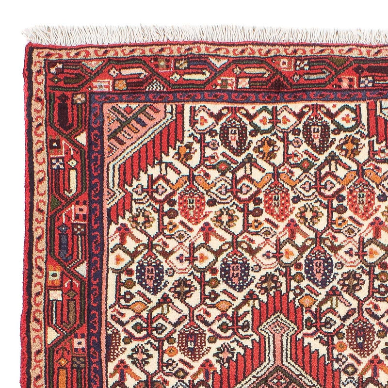 Persisk tæppe - Nomadisk - 131 x 72 cm - beige