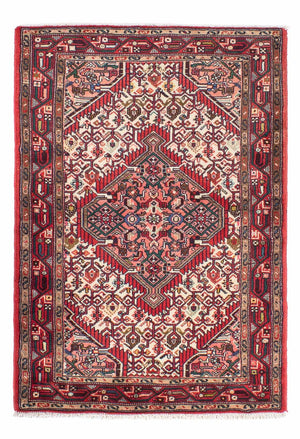 Persisk tæppe - Nomadisk - 128 x 81 cm - beige