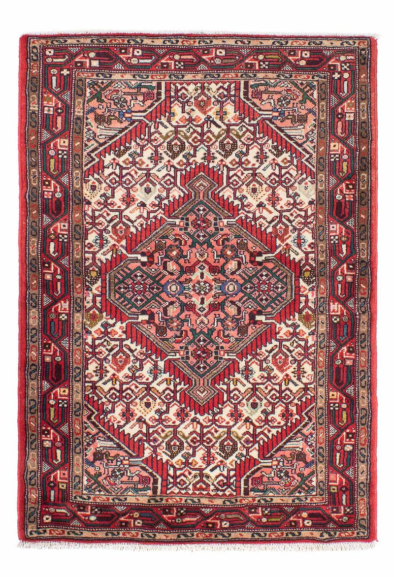 Persisk tæppe - Nomadisk - 128 x 81 cm - beige