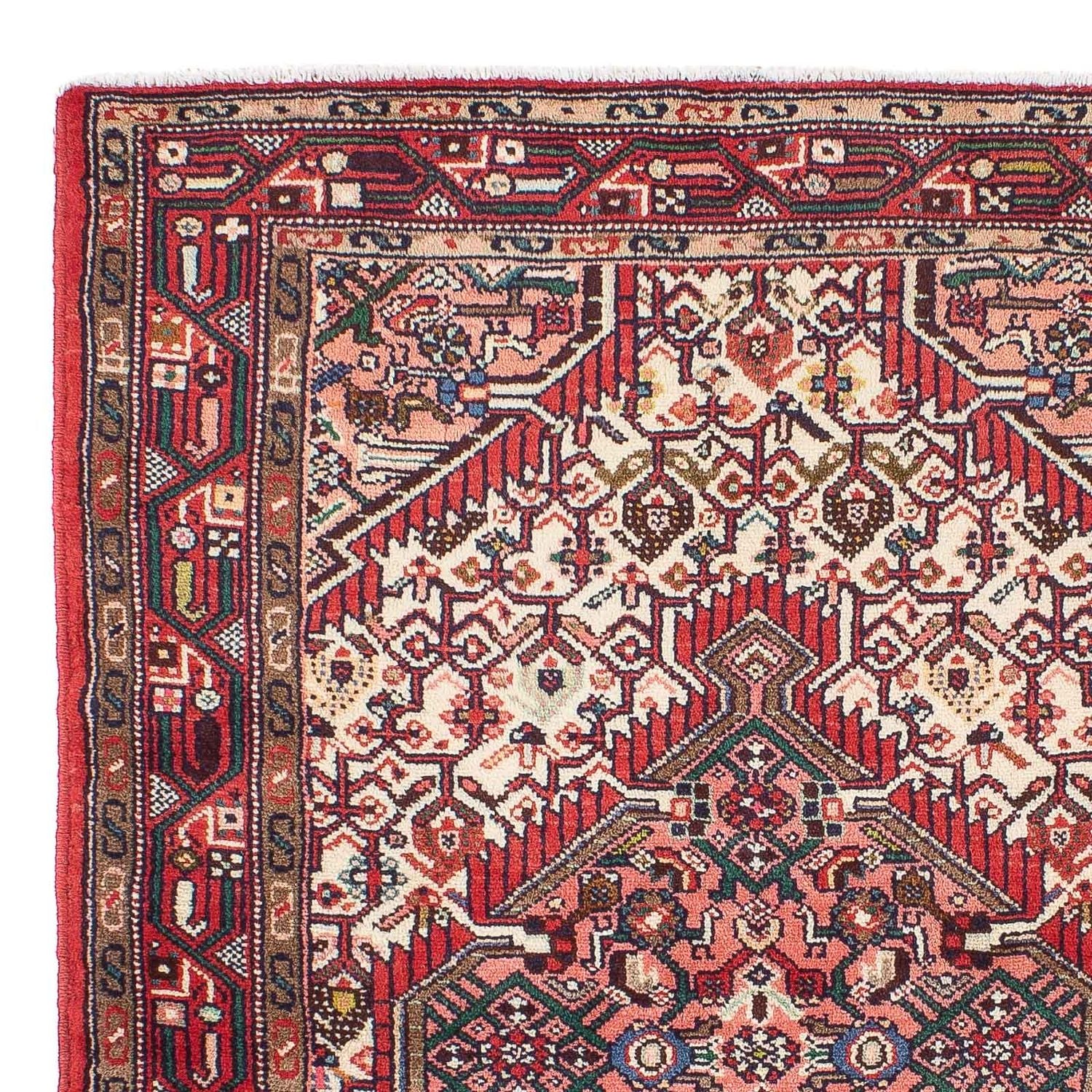 Persisk tæppe - Nomadisk - 128 x 81 cm - beige
