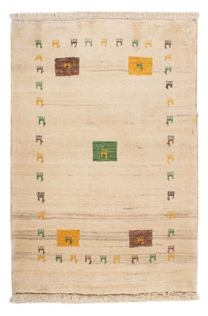 Gabbeh Tæppe - Loribaft Persisk - 123 x 85 cm - flerfarvet