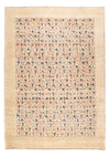 Loribaft Tæppe 87x120cm - Perserteppich Wollteppich - Rektangulær / Flerfarvet / 87 x 120 cm Rektangulær