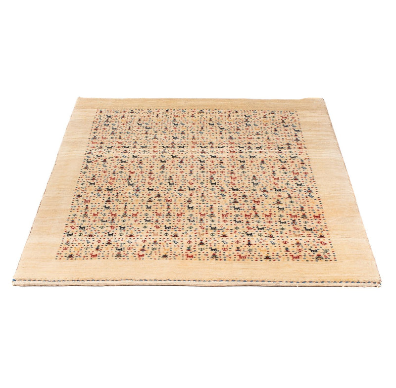 Gabbeh Tæppe - Loribaft Persisk - 120 x 87 cm - flerfarvet