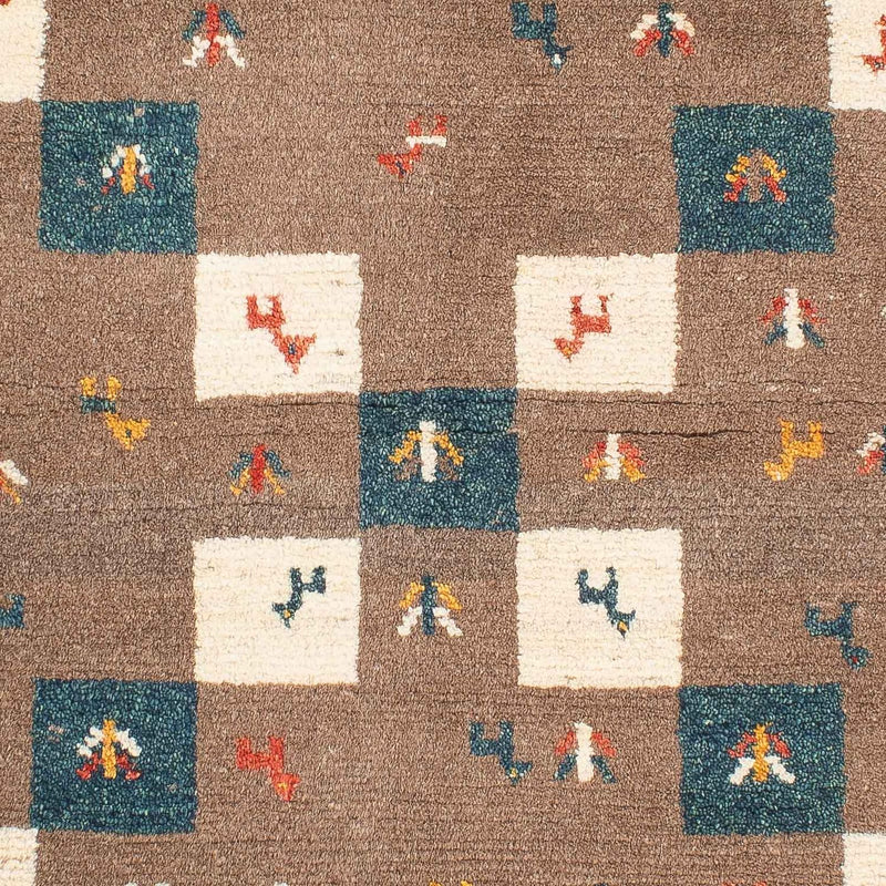 Gabbeh-tæppe - Persisk - 139 x 82 cm - brun