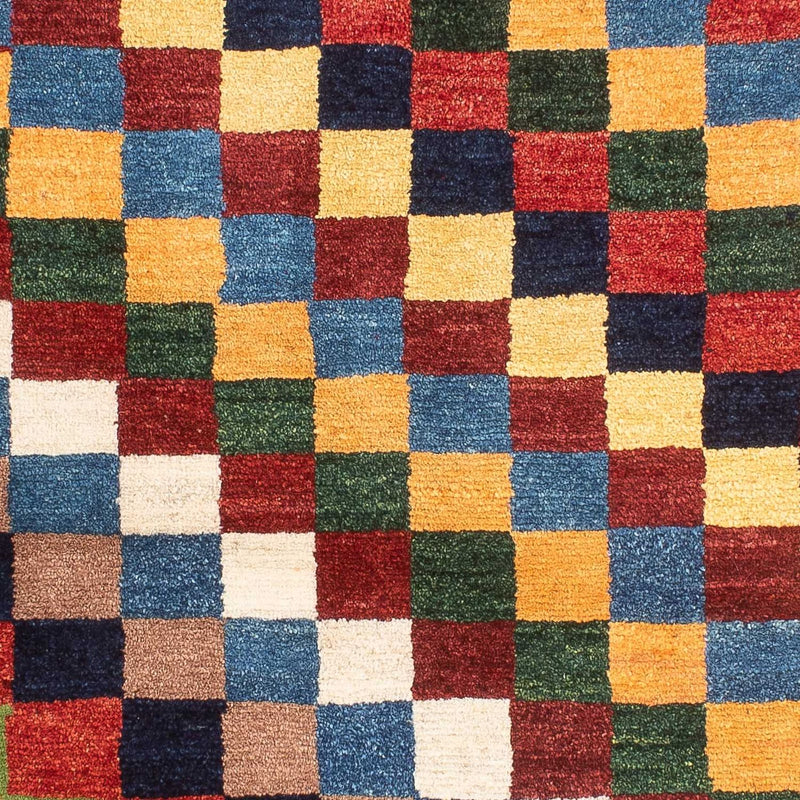 Gabbeh-tæppe - Persisk - 125 x 86 cm - flerfarvet