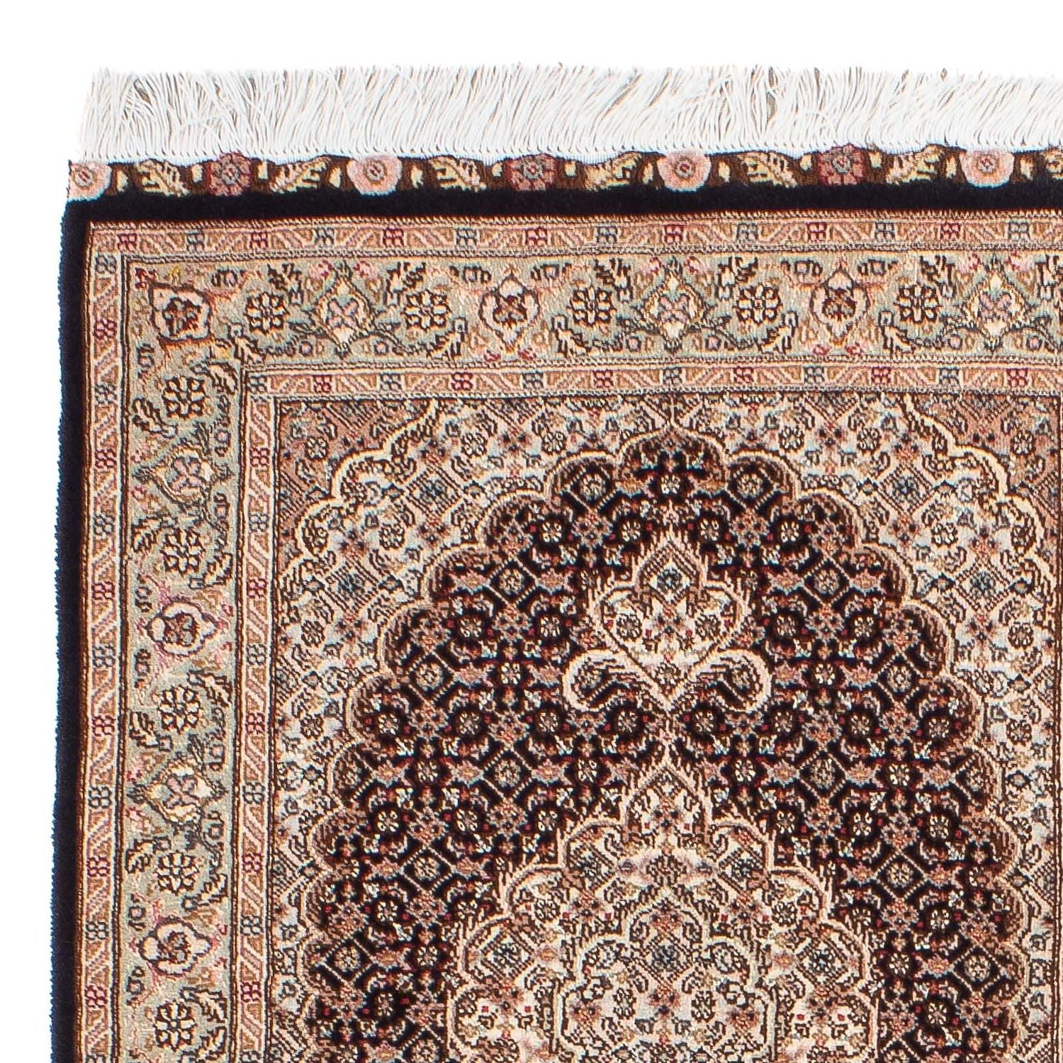 Persisk tæppe - Tabriz - Royal - 95 x 60 cm - mørkeblå