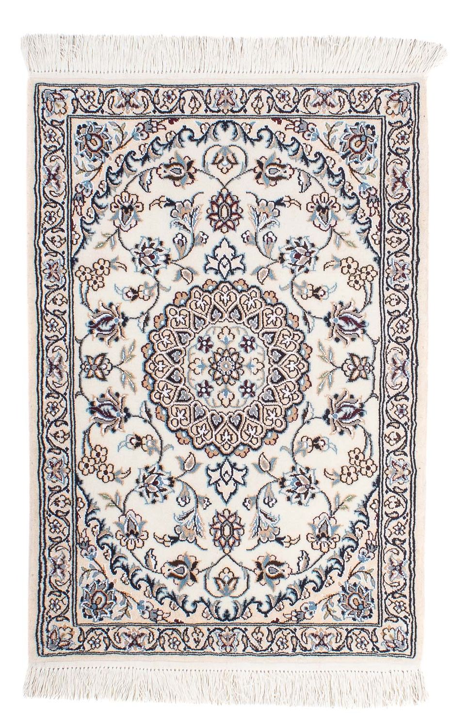 Persisk tæppe - Nain - Premium - 95 x 63 cm - beige