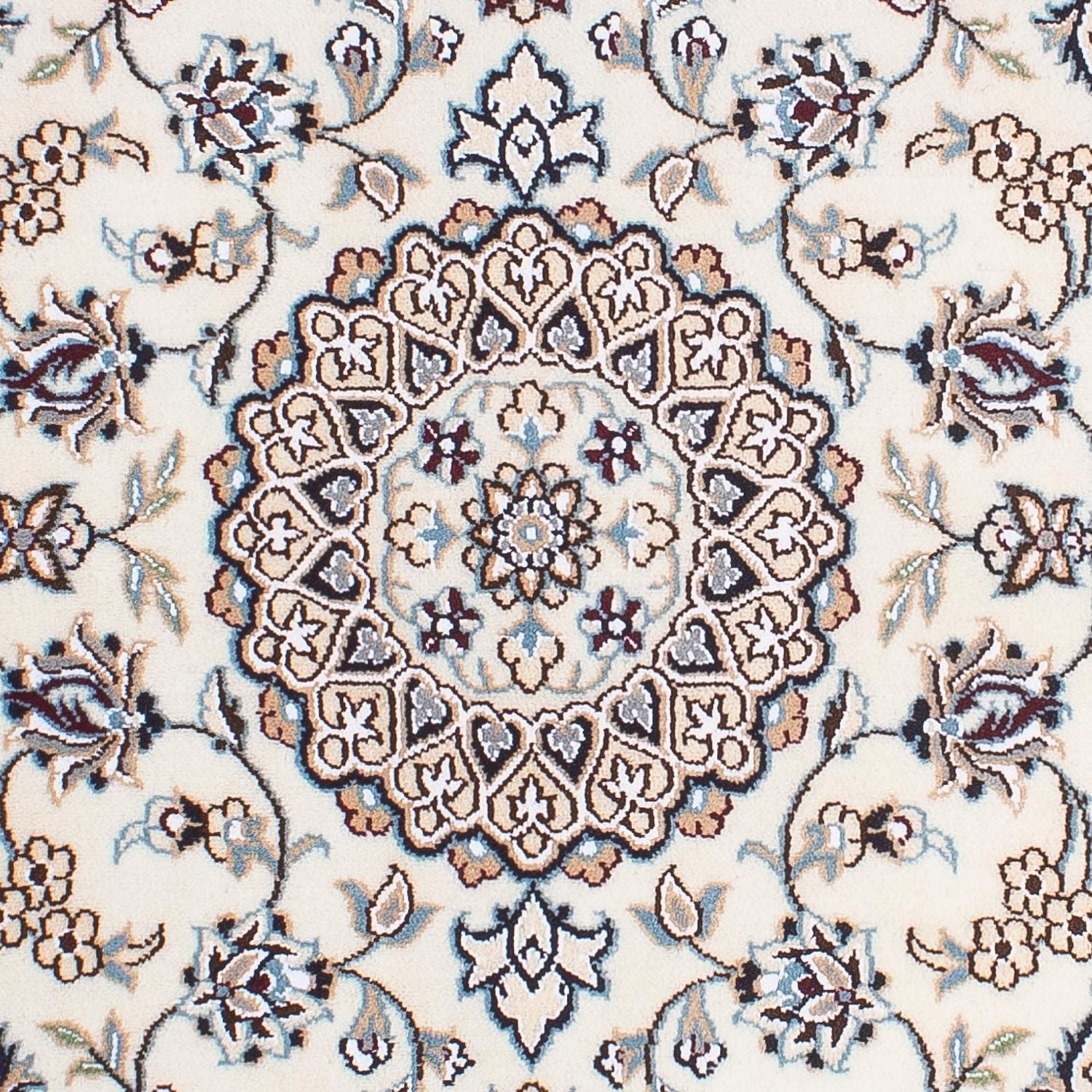 Persisk tæppe - Nain - Premium - 95 x 63 cm - beige