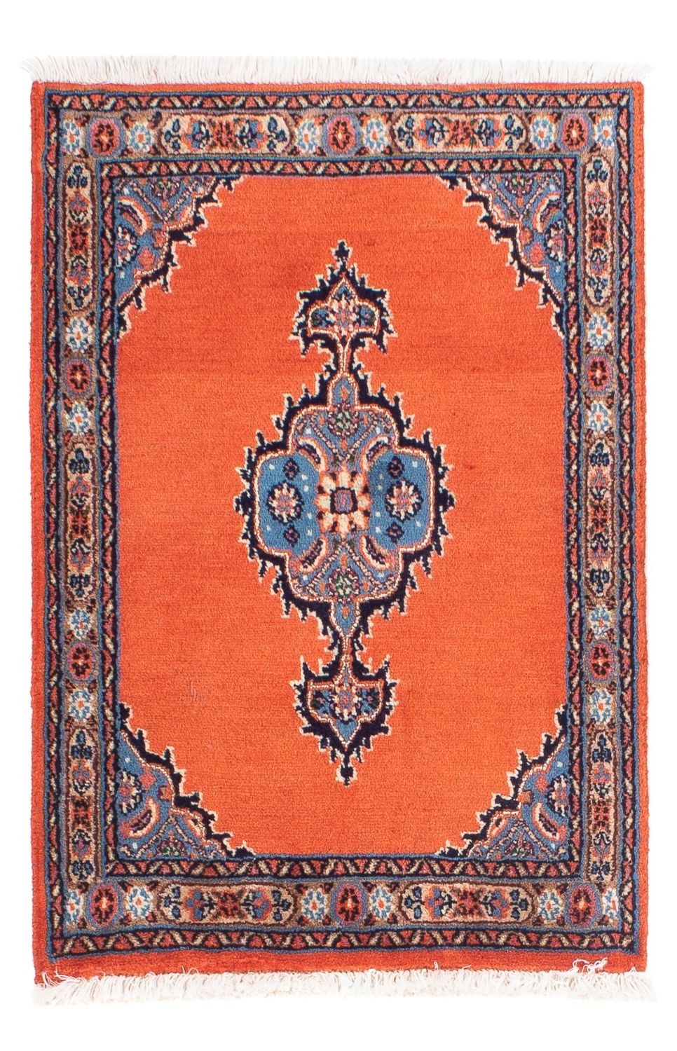Persisk tæppe - Classic - 75 x 50 cm - orange