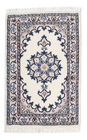 Persisk tæppe - Nain - 60 x 40 cm - beige