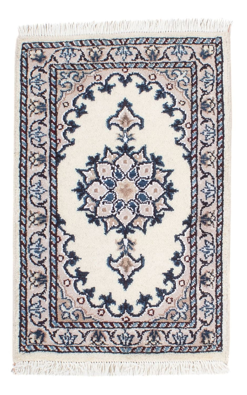 Persisk tæppe - Nain - 60 x 40 cm - beige