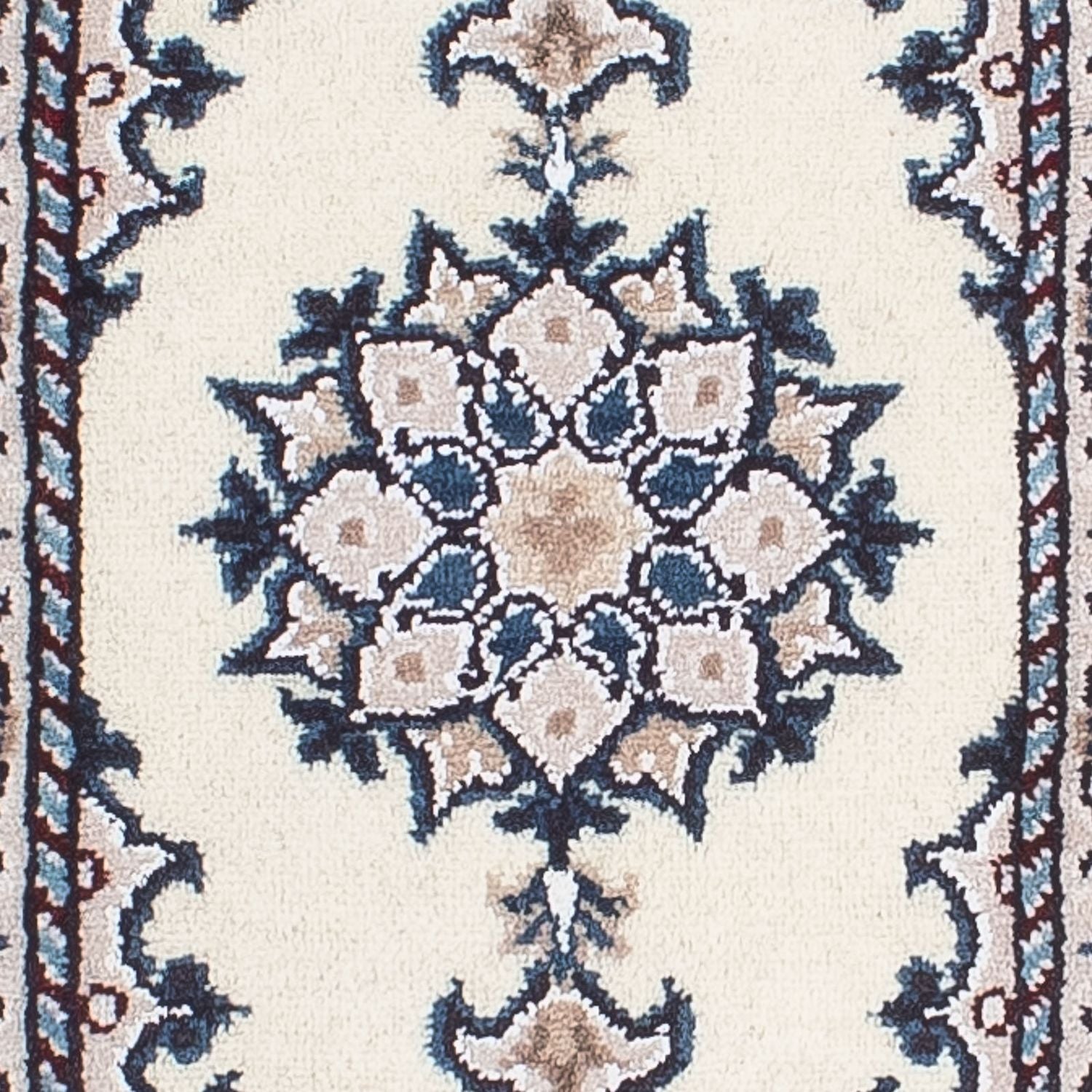 Persisk tæppe - Nain - 60 x 40 cm - beige