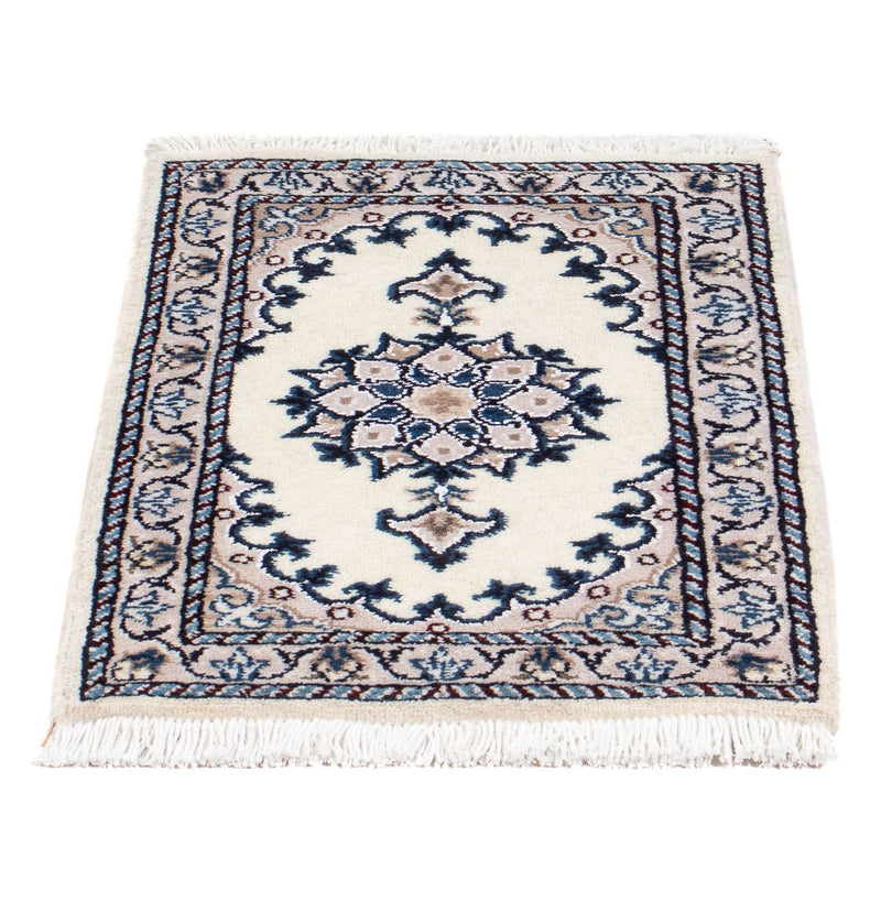 Persisk tæppe - Nain - 60 x 40 cm - beige