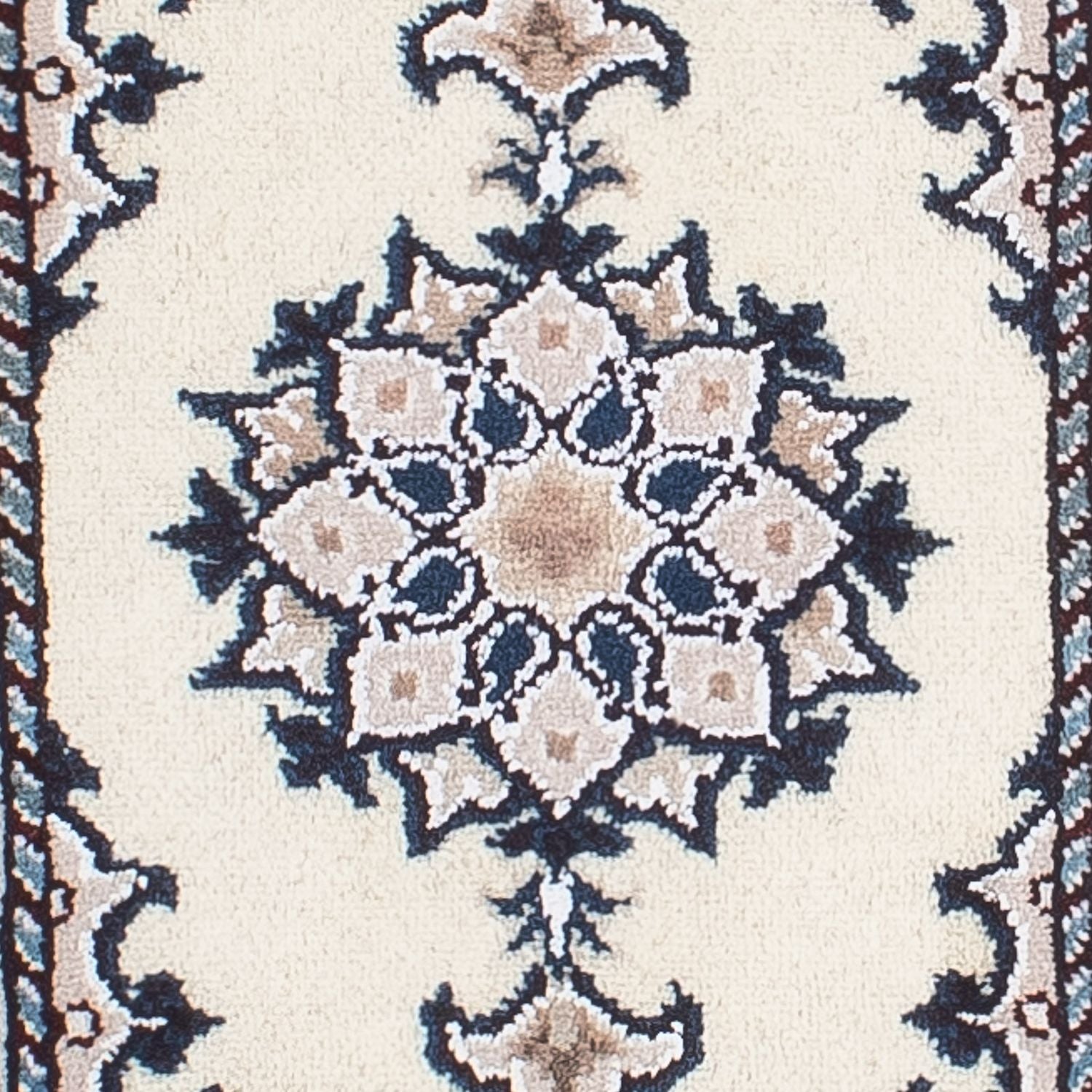 Persisk tæppe - Nain - 60 x 40 cm - beige