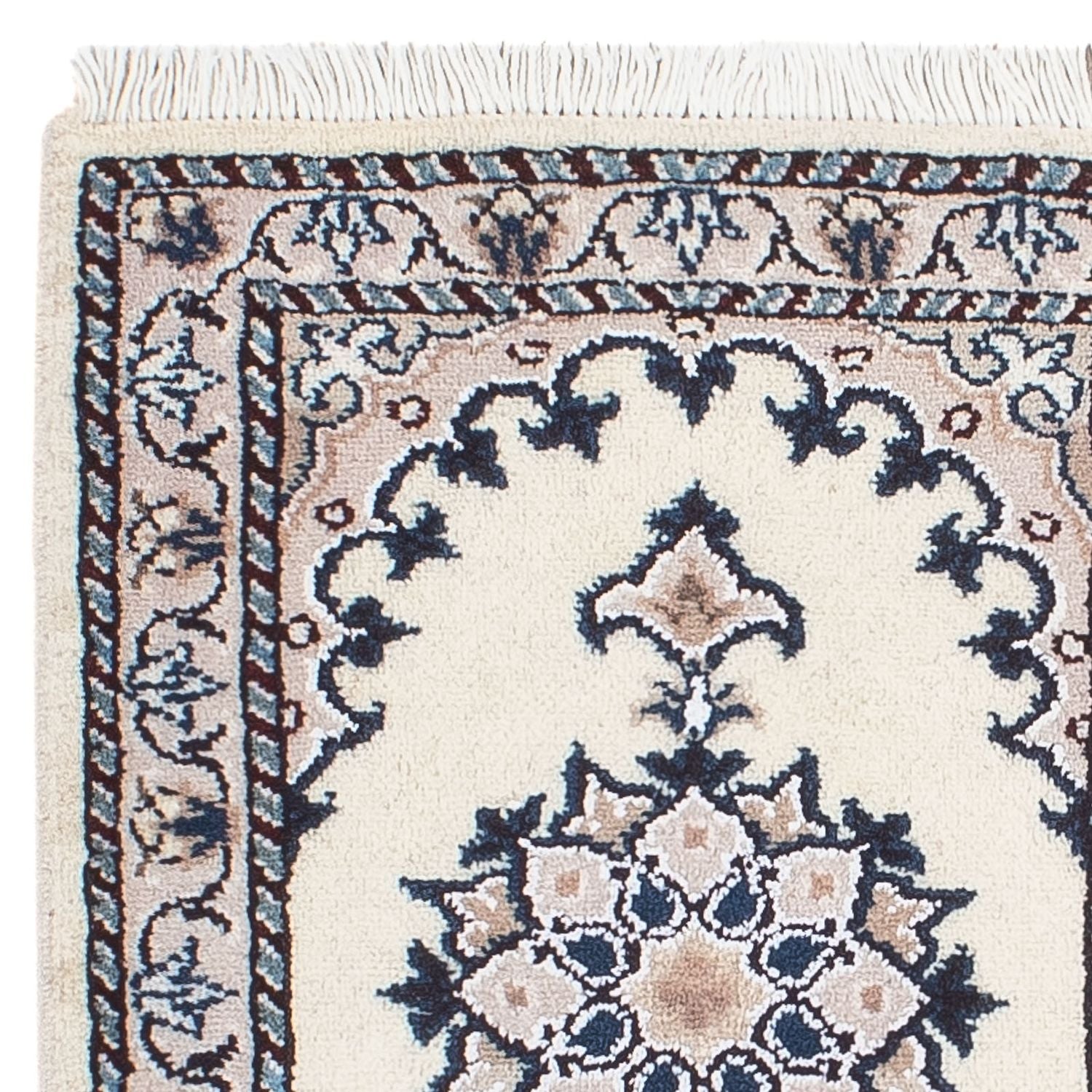Persisk tæppe - Nain - 60 x 40 cm - beige