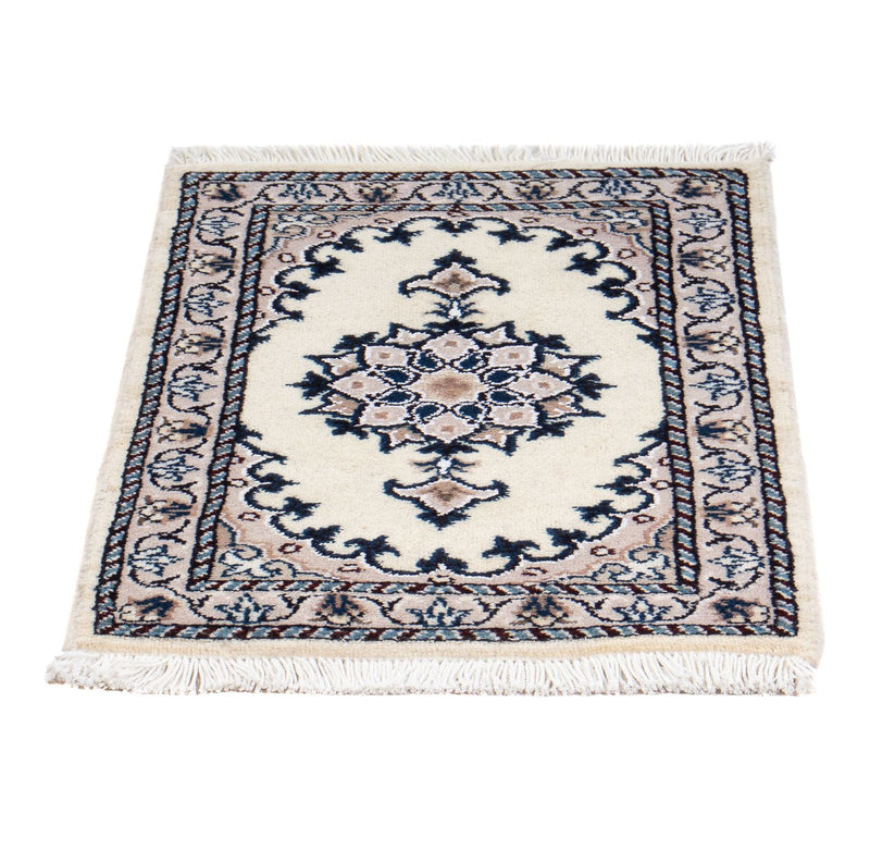 Persisk tæppe - Nain - 60 x 40 cm - beige