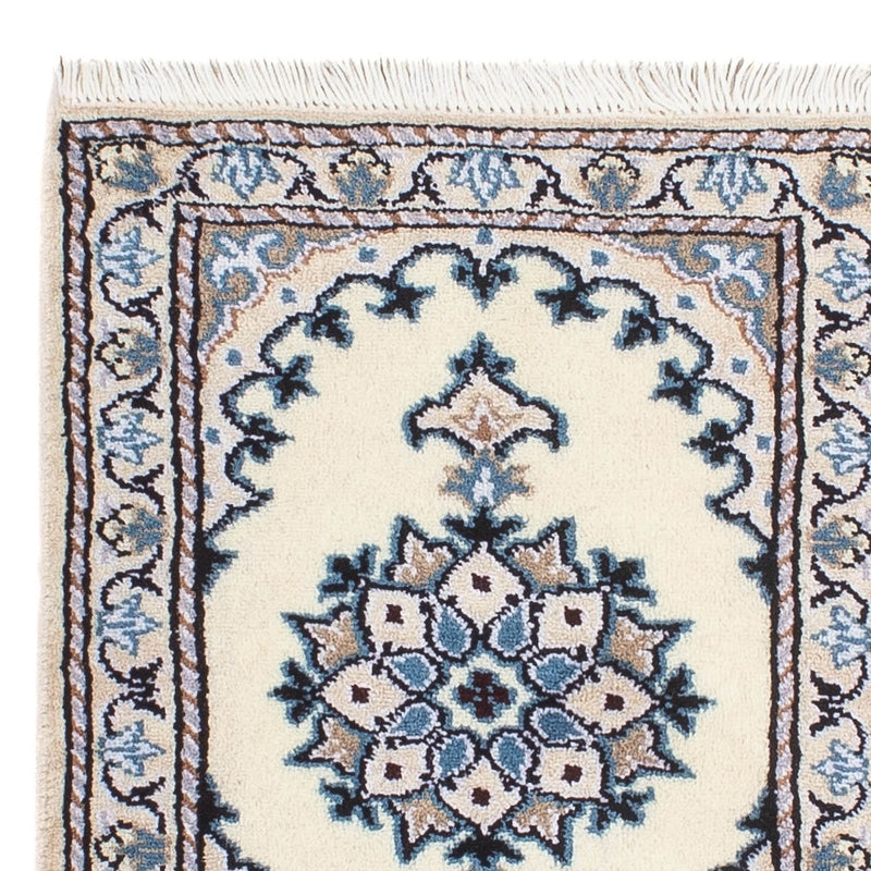 Persisk tæppe - Nain - 60 x 40 cm - beige
