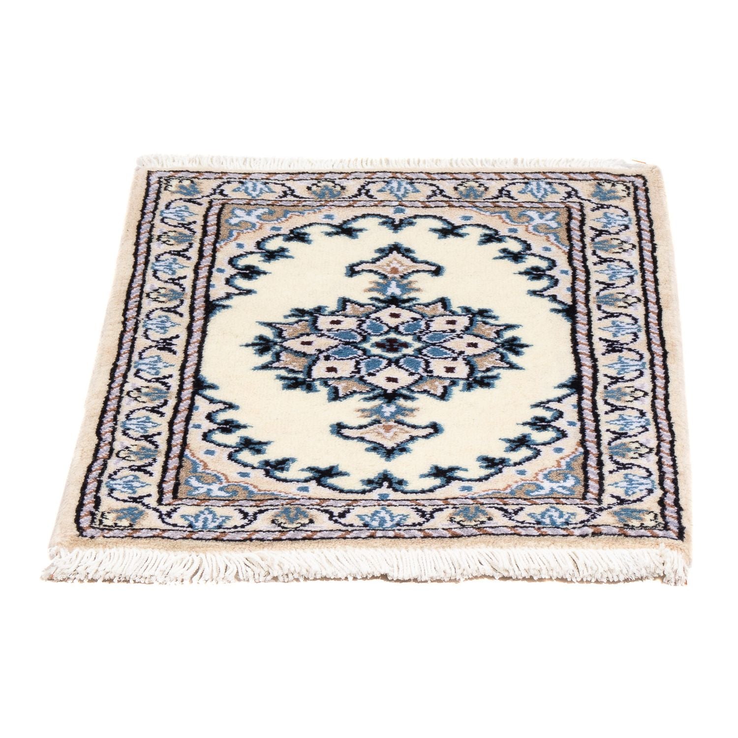 Persisk tæppe - Nain - 60 x 40 cm - beige