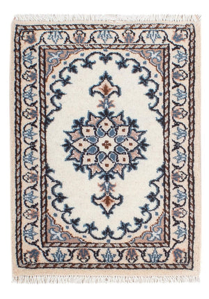 Persisk tæppe - Nain - 60 x 40 cm - beige