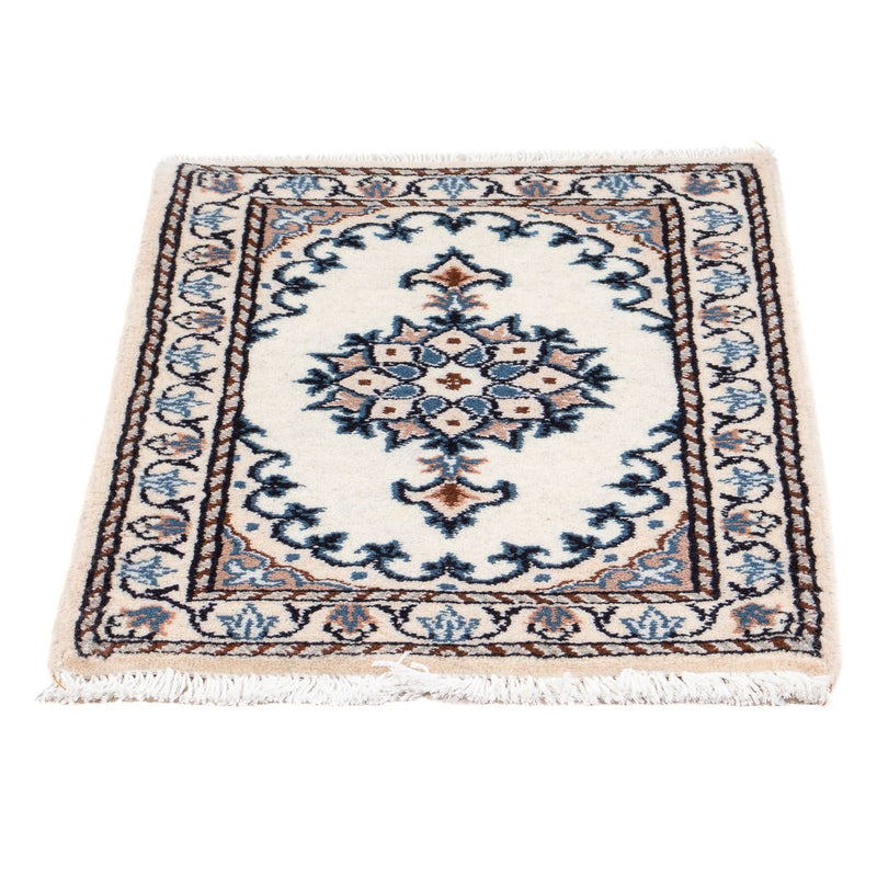 Persisk tæppe - Nain - 60 x 40 cm - beige
