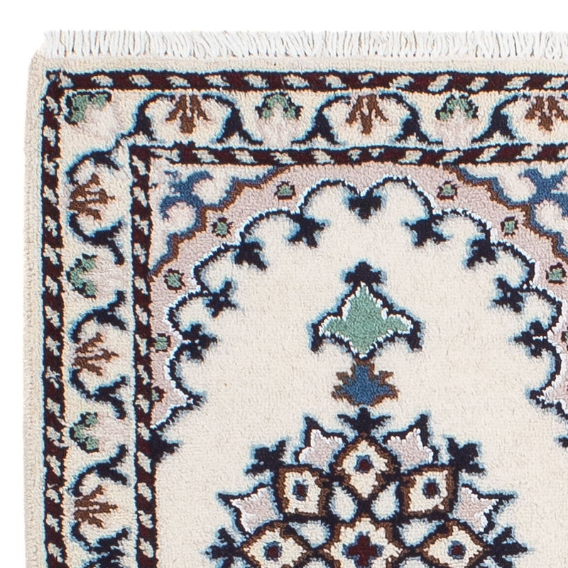 Persisk tæppe - Nain - 60 x 40 cm - beige