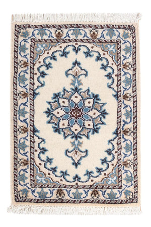 Persisk tæppe - Nain - 60 x 40 cm - creme