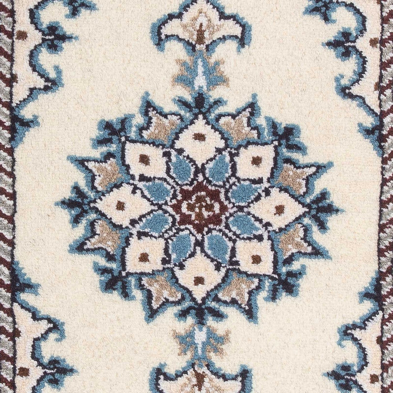 Persisk tæppe - Nain - 60 x 40 cm - creme