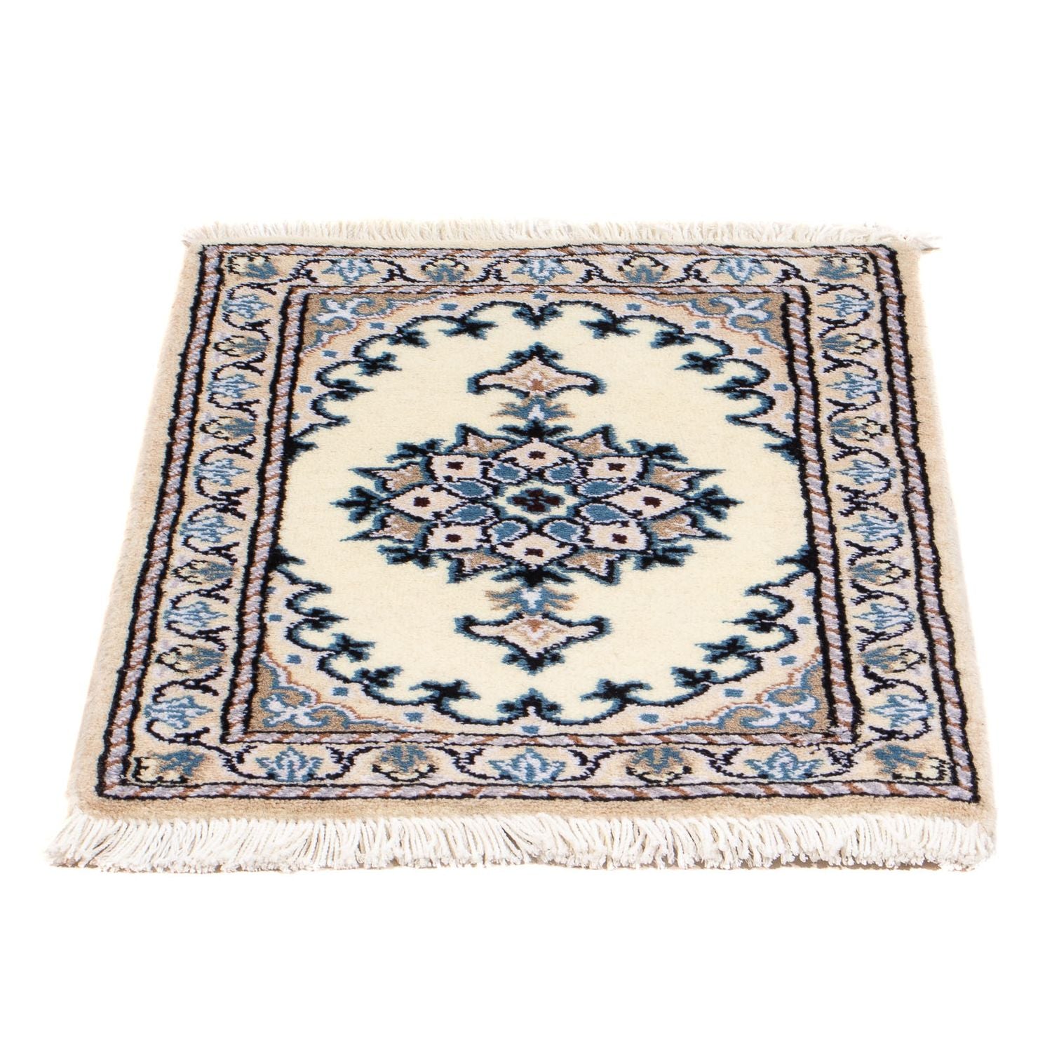 Persisk tæppe - Nain - 60 x 40 cm - beige