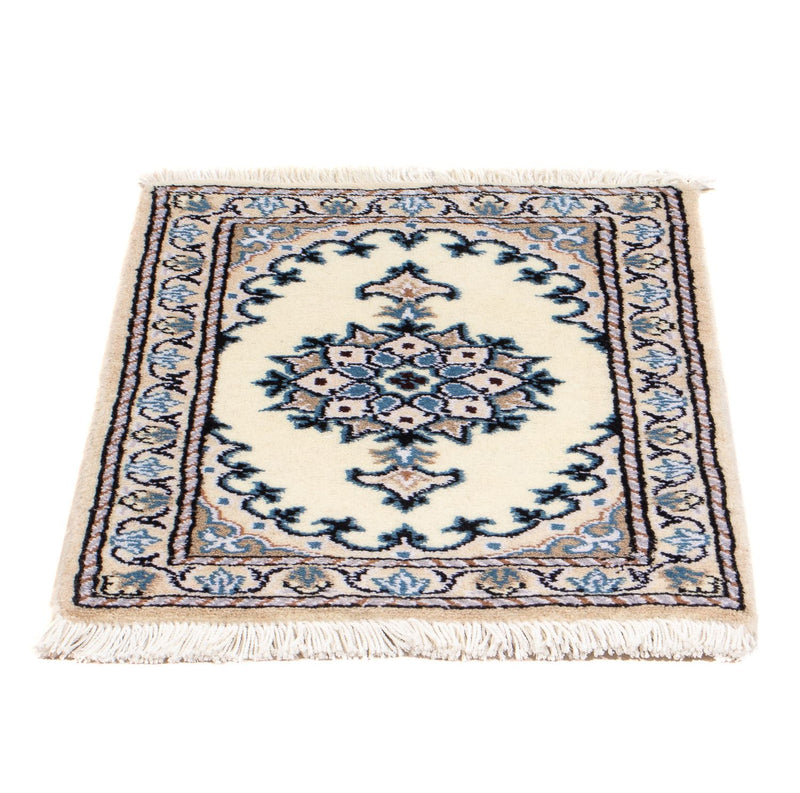 Persisk tæppe - Nain - 60 x 40 cm - beige