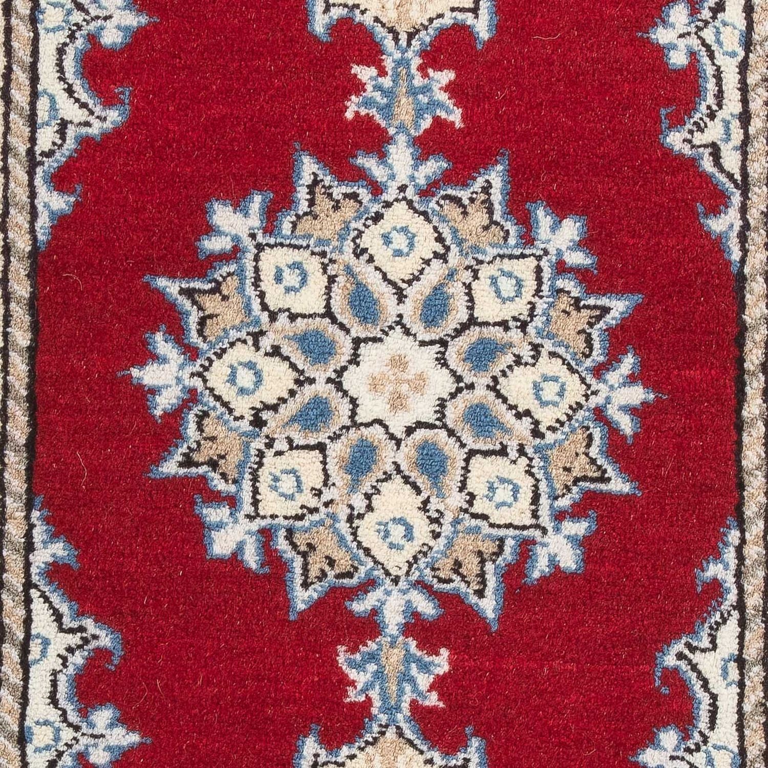 Persisk tæppe - Nain - 60 x 40 cm - rød