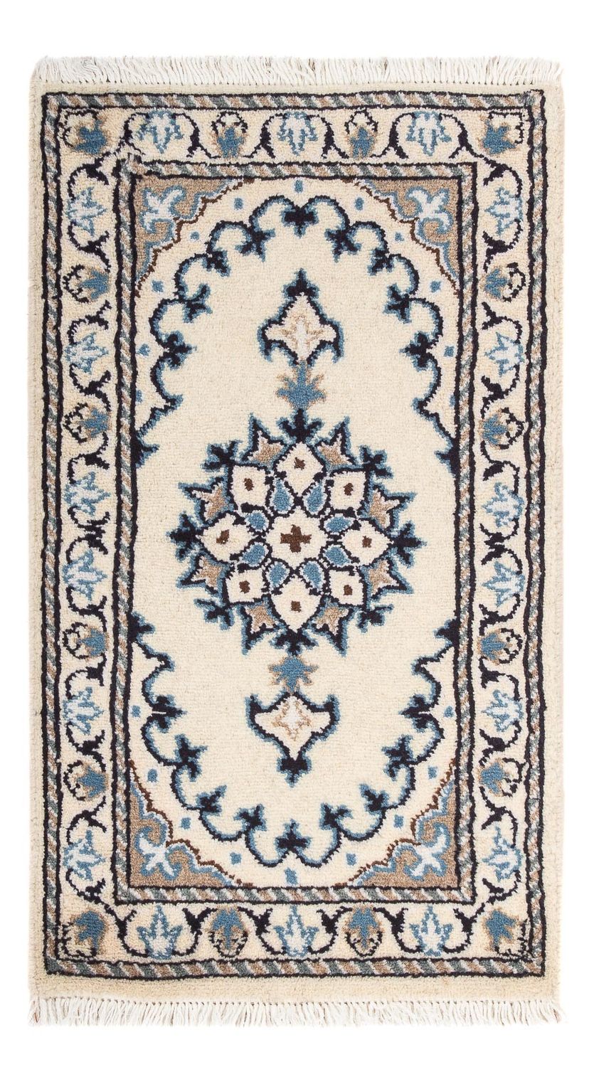 Persisk tæppe - Nain - 60 x 40 cm - beige