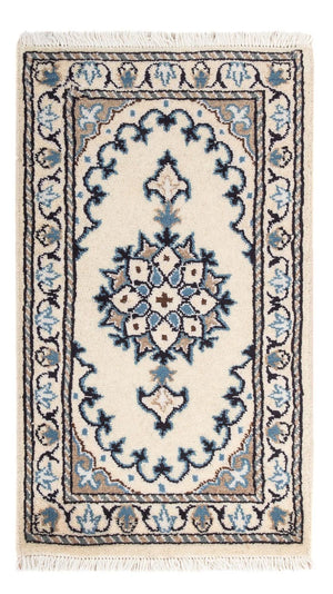 Persisk tæppe - Nain - 60 x 40 cm - beige