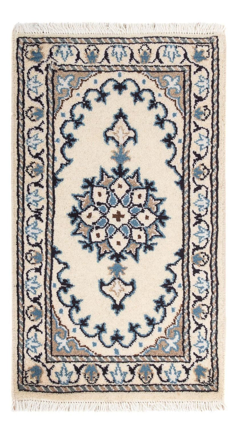 Persisk tæppe - Nain - 60 x 40 cm - beige