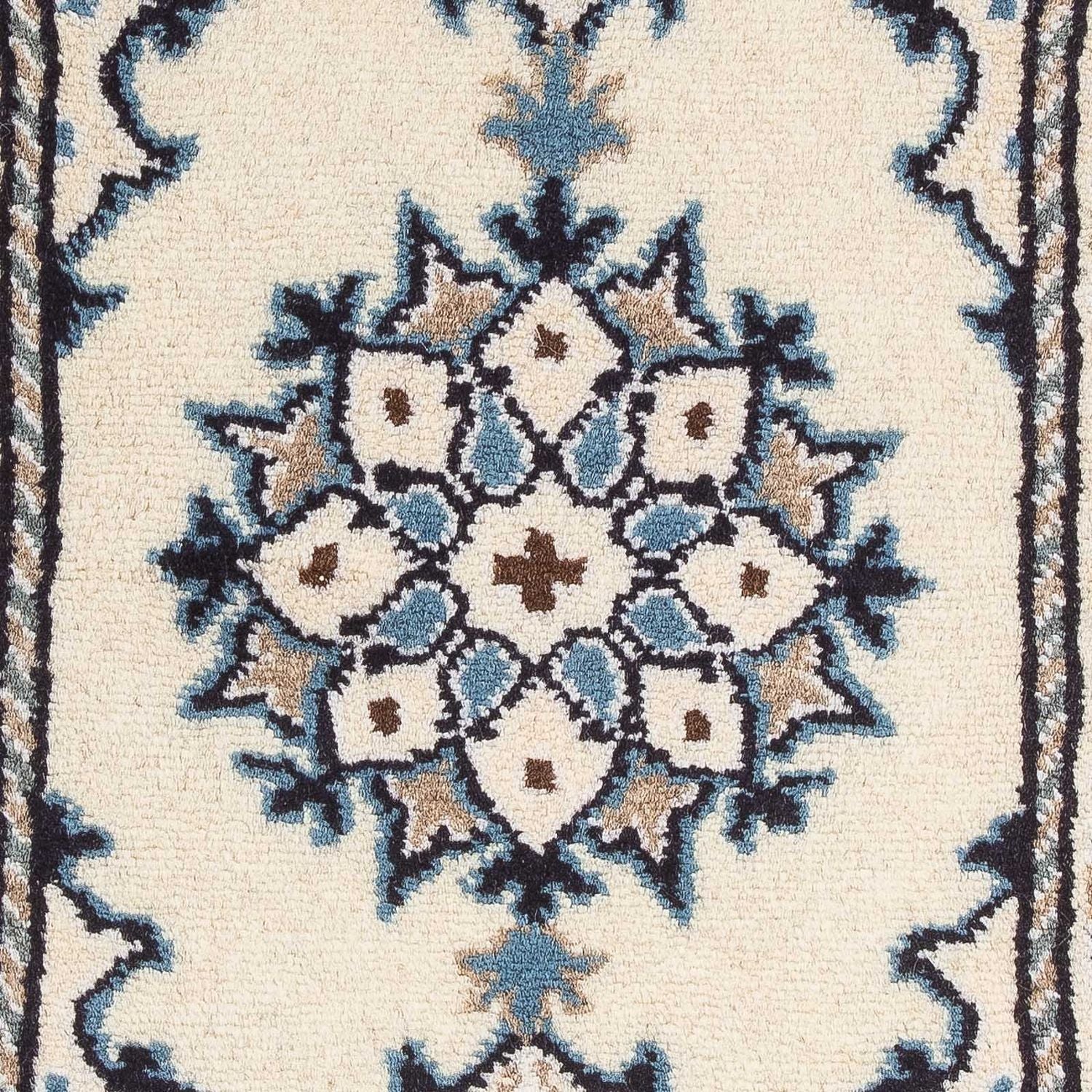 Persisk tæppe - Nain - 60 x 40 cm - beige