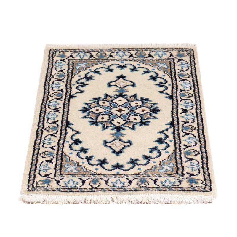 Persisk tæppe - Nain - 60 x 40 cm - beige