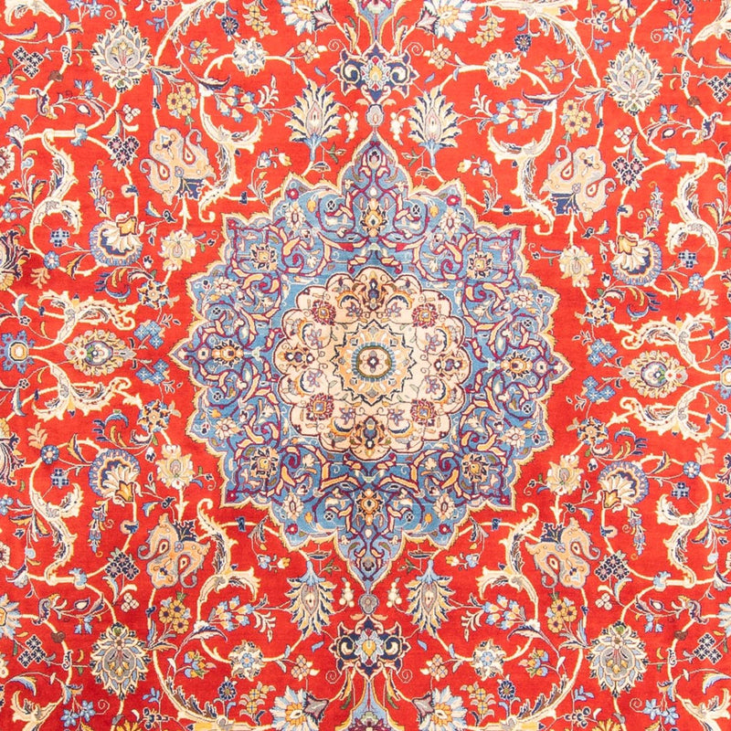 Persisk tæppe - Isfahan - Premium - 461 x 338 cm - rød