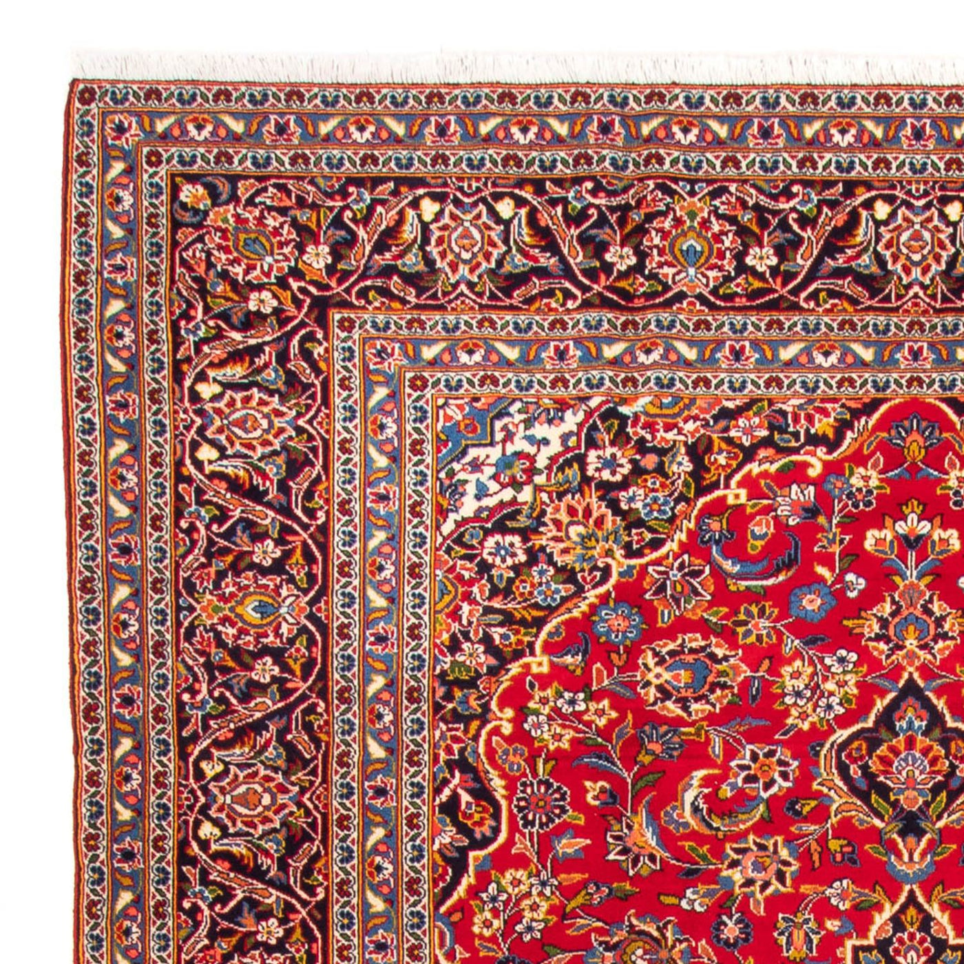 Kashan Tæppe 319x243cm - Persisk tæppe