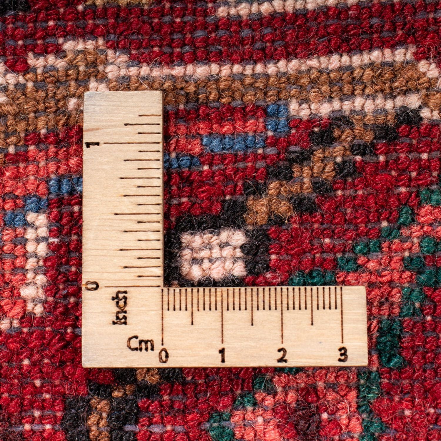 Persisk tæppe - Nomadisk - 323 x 220 cm - mørkeblå